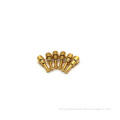 CNC Lathe Precision Metal Parts: Thread Rods and Brass Pins
